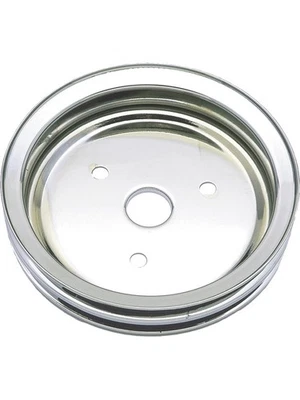 Trans-Dapt Crankshaft Pulley V-Belt 2 Groove 7.300 in Diameter Steel Chr (9603) - Image 1 of 4