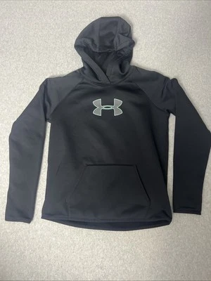 Sudadera con capucha Under Armour negra para mujer talla mediana Foto 1 de 4