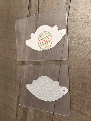 100% 正品 1986 年耐克 Air Jordan 2 服装和鞋子悬挂标签意大利 ~ 罕见 批量 — 第 1/4 张图片