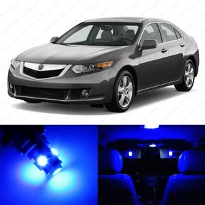 Paquete de 16 luces interiores LED azules para Acura TSX 2009-2014 + HERRAMIENTA DE PALANCA - Imagen 1 de 7