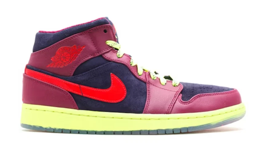 Nike Air Jordan 1 Mid Year of the Snake 621288-466 Hombre Talla 9.5 Nuevo Foto 1 de 4