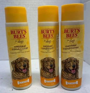 3X Oatmeal Conditioner for Dogs with Colloidal Oat Flour Honey 10 oz 296 ml New - Picture 1 of 3