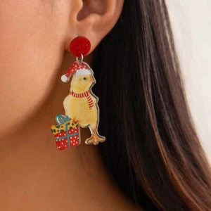 Pendientes Acrílicos Creativos Navidad Zodiaco - Imagen 1 de 10