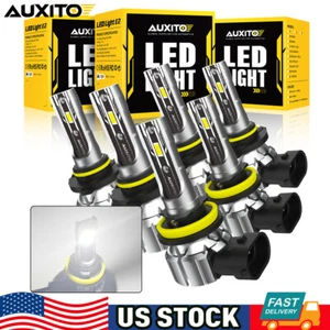 9005 9006 H11 LED Headlight High Low Beam Foglight Super Bright Bulbs 240000LM - Picture 1 of 15