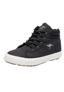 KangaROOS Kavu I High-Top Zapatillas de Niños Negro Unisex Forrado Invierno - Imagen 1 de 8