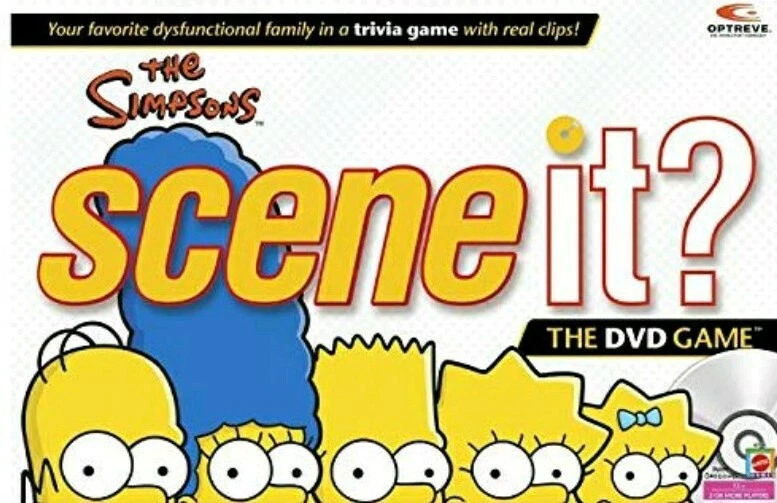 The Simpsons Scene it DVD board game NEW IN BOX - Image 1 of 1