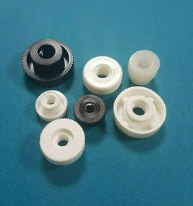 Nylon Plastic Thumb Nuts Black / White / Natural M4 - M6 - Picture 1 of 3