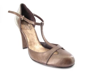 New GUESS by MARCIANO Women Leather Slingback High Heel Ankle Strap Shoe Sz 8 M - Picture 1 of 1