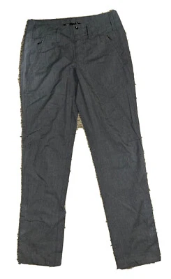 NWT Women's NAU  Gray Motil Camp Lightweight Cotton Blend  Skinny Pants sz 6 - Image 1 of 4