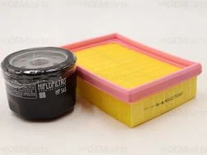 Genuine OE Air filter and HiFlo Oil Filter APRILIA SRV 850 (2012-2018) - Picture 1 of 6