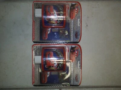 2009 Disney Pixar CARS Nite Lite & Switch Wall Plate Combo Pack Lot Of 2 - Image 1 of 4