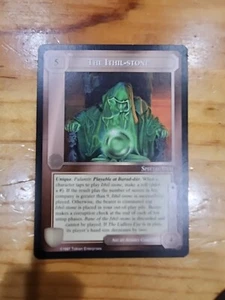 1x The Ithil-Stone Middle Earth MECCG CCG NM R1 Rare Against the Shadow - Picture 1 of 2