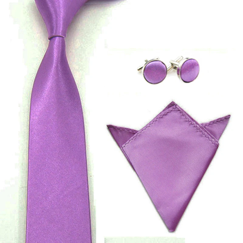 Juego de corbata de boda pañuelo cuadrado de bolsillo para hombre Foto 1 de 1