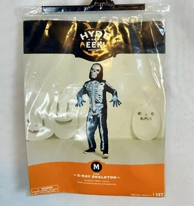 NEW Kids Size Medium Skeleton Halloween Costume - Picture 1 of 11
