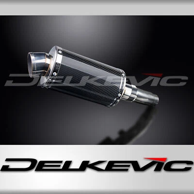 Suzuki SFV650 Gladius 2009-2015 комплект глушителя выхлопной системы 9 дюймов овальный углерод - Изображение 1 из 4