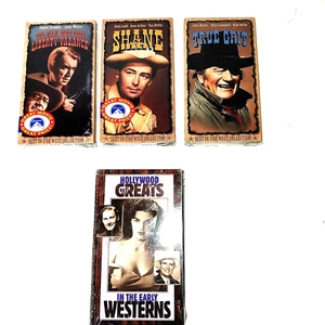 Classic Westerns & Hollywood Greats Vintage VHS Tapes New Sealed Shane : - Picture 1 of 12