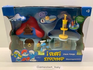 I PUFFI LES SCHTROUMPFS LA CASA FUNGO DI PUFFO CUOCO - JAKKS PACIFIC NUOVO - Picture 1 of 12