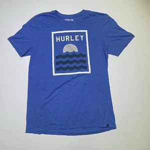 Hurley Youth Size Large Blue T-shirt | Center Logo / Surf / Casual - Picture 1 of 5