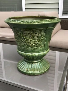 Large Old RRP Roseville Ohio Art Pottery Jardiniere Urn Planter, 15" Marked - Picture 1 of 13