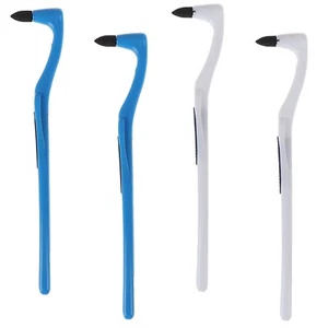 4-Pack Dental Tooth Stain Removers, Ergonomic Handle Design, Effective Plaque... - Picture 1 of 6