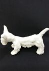 Vintage - White Ceramic-Porcelain Scotty Scottish Terrier Dog Figurine - Japan