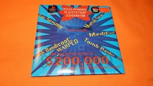PlayStation 1 PS1 Pizza Hut SEALED Demo CD SCUS-94292 Metal Gear Solid MediEvil - Picture 1 of 2