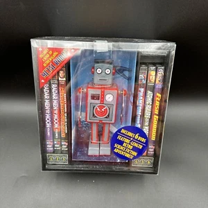 RETRO SCIENCE FICTION ADVENTURES VOLUME 1 BOX SET, METAL ROBOT, 6 DVD Collection - Picture 1 of 9
