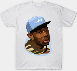 Tyler The Creator White T-shirt Adult S-3XL Fan Art Hip Hop - Picture 1 of 2