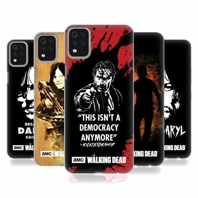 OFFICIAL AMC THE WALKING DEAD TYPOGRAPHY GEL CASE FOR LG PHONES 1 - Image 1 of 4