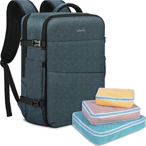 Uomo 40L Zaino Portatile Porta PC 17,3 Pollici Da Viaggio Impermeabile Con Organ - Foto 1 di 12