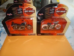 Lote de DOS Harley Davidson Maisto Serie 21 escala 1:18 nuevas en caja - Imagen 1 de 5