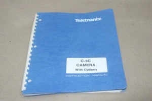 TEK Tektronix C-5c Camera Instruction users guide oparating Manual 070-5615-00 - Picture 1 of 2