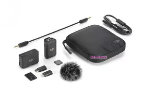 DJI Mic (1 TX + 1 RX) Wireless Microphone 250m (820 ft.) Range14-Hour Rec (B2) - Picture 1 of 10