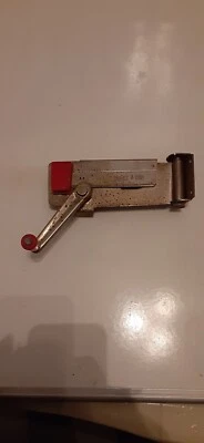 Vintage Swing-A-Away Wall Mount Can Opener MCM  Red kitchen utensil appliance - Image 1 of 4