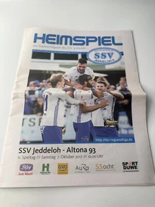 SSV Jeddeloh giornale stadio programma 07.10.2017 SSV Jeddeloh - Altona93 - Foto 1 di 2