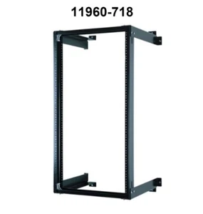 Chatsworth 11960-718 Fixed Wall-Mount Equipment Rack; 12U x 19"W x 18"D  [CTH] - Picture 1 of 10