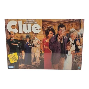 Vintage Clue Classic Detective Board Game Parker Brothers 1996 1998 NEW SEALED - Picture 1 of 5