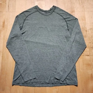 Lululemon Hemd Herren XL grün gestreift Metal Vent Tech Langarm 2.0 M3CO4S - Bild 1 von 9