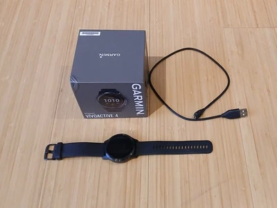 Garmin vívoactive 4 GPS-Smartwatch Fitnesswatch Bestzustand mit OVP gebraucht  - Bild 1 von 4