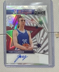 2025 Leaf Metal Women of Sport A League of her Own Toby Fournier Auto /10 - Picture 1 of 2