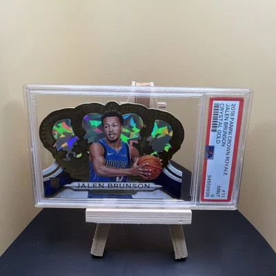 2018-19 Panini Crown Royale - Jalen Brunson Crystal Gold /10 (RC) 🔥🔥🔥 - Image 1 of 2
