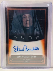 2024 Topps Chrome Dune Souad Faress / Bene Gesserit Sister Dune Collection Auto - Picture 1 of 2