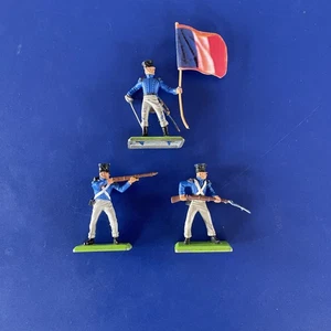 Britains Deetail Napoleonic Waterloo French Soldiers 1/32 scale x3 - Picture 1 of 6