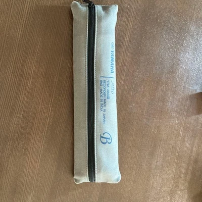 Yamaha Alto Recorder Marrón y Blanco Estuche de Plástico Usado nn3 - Imagen 1 de 4