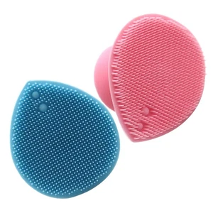 Cepillo facial cepillo de limpieza de silicona para masajeador de cuero cabelludo 2 piezas - Imagen 1 de 12