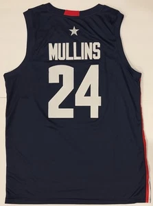 Braylon Mullins Jersey #24 UConn Huskies Navy Patches Blue Stitched Sz XL NCAA - Picture 1 of 4