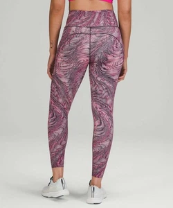 Lululemon Swift Speed High-Rise Tight 28" Dimensional Sonic Pink Multi Size 6 - Picture 1 of 6