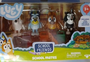 Bluey School Friends Schulkameraden Figurenpaket Neu im Karton - Bild 1 von 4