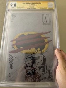 Dark Knight III: The Master Race #9 CGC 9.8 Signed & Sketch By Jim Lee - Picture 1 of 2