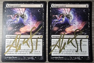 Thoughtseize x2 - Italian (Signed by Artist) Magic the Gathering MTG! - Picture 1 of 1